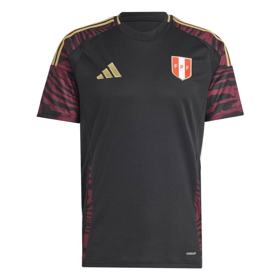 Camiseta adidas Hombre Visitante Selección Peruana 2024 Adulto - Negro