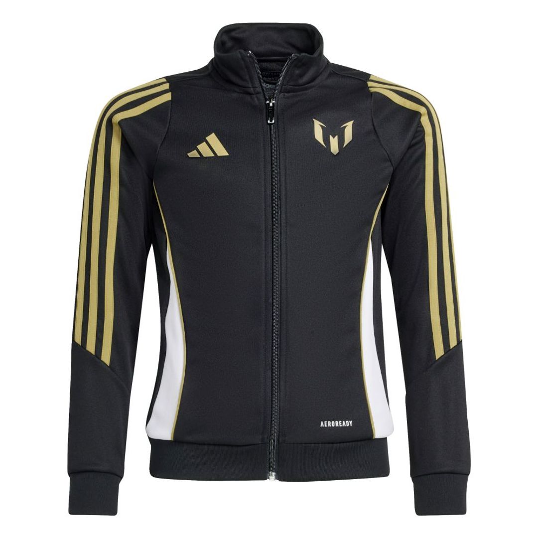 Chaqueta adidas Kids Deportiva Messi - Negro