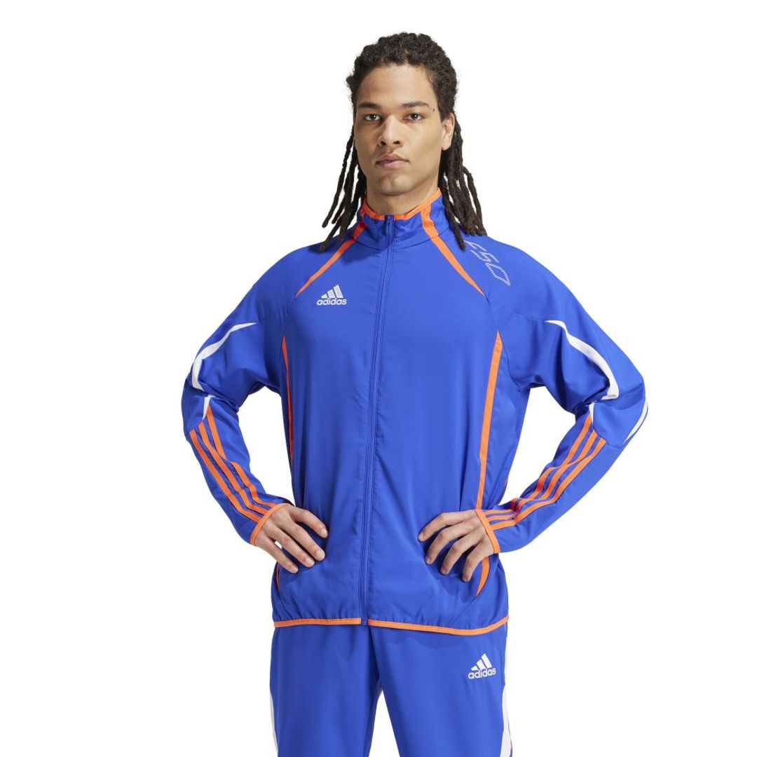 Chaqueta adidas Hombre F50 Tejida - Azul