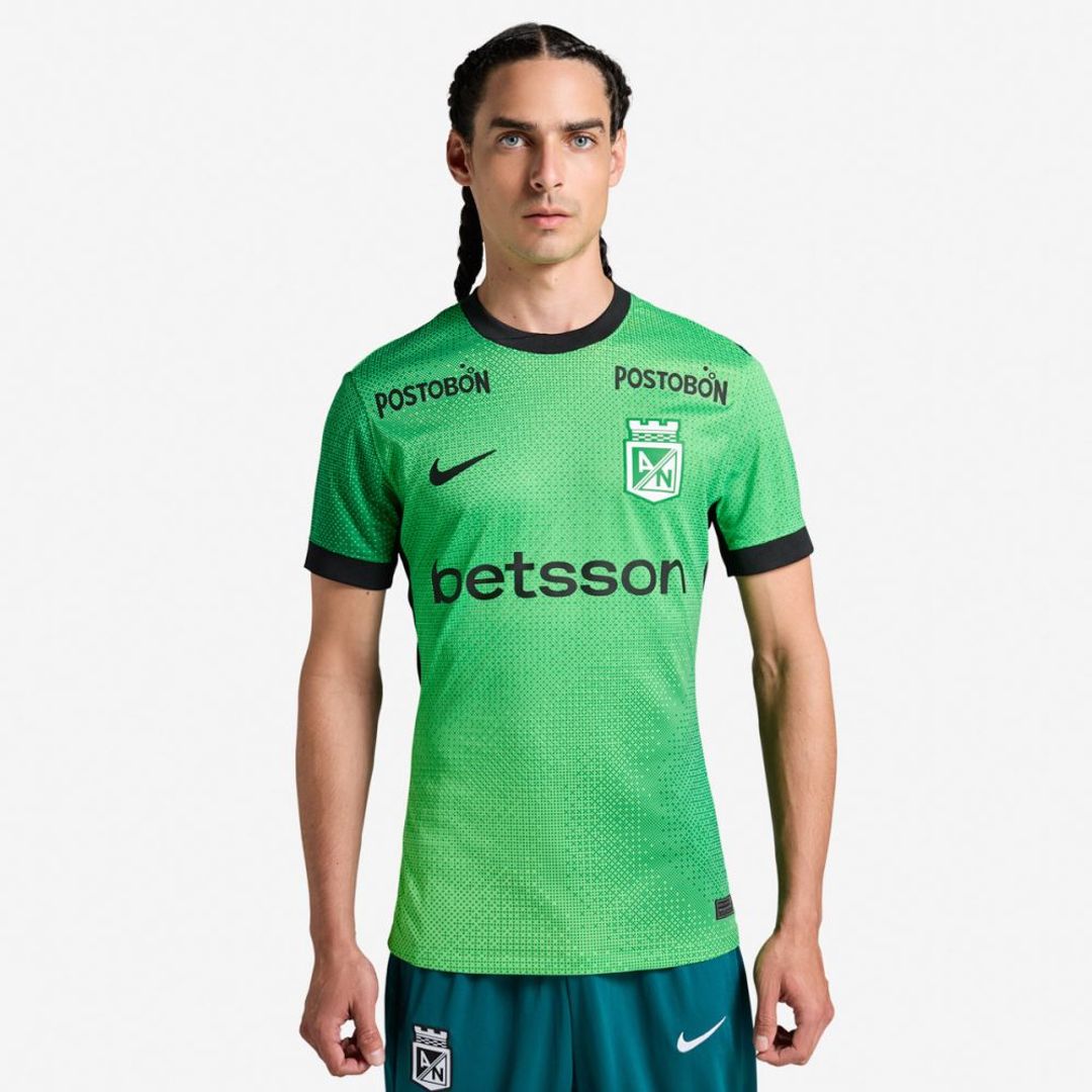 Camiseta adidas Hombre Atlético Nacional Tercera 2025 Stadium -Verde