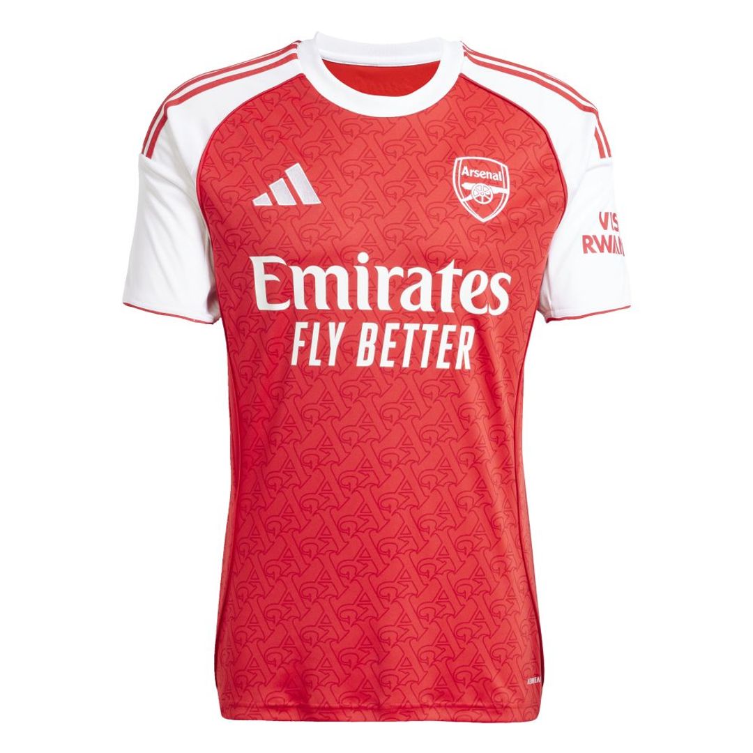 Camiseta adidas Hombre Local Arsenal 25/26  - Rojo