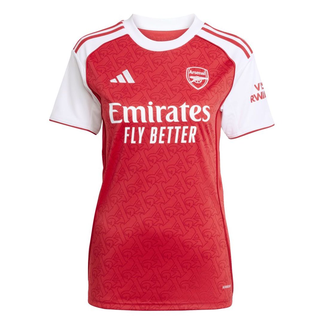 Camiseta adidas Mujer Local Arsenal 25/26  - Rojo