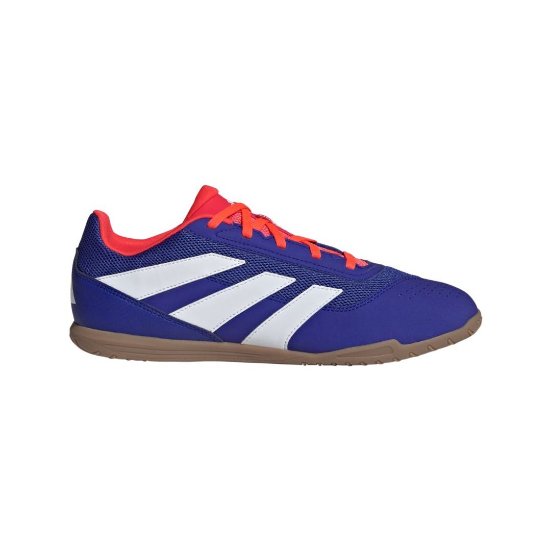 Guayos adidas Unisex Predator Club Fútsal Cancha Cubierta- Azul-Rojo