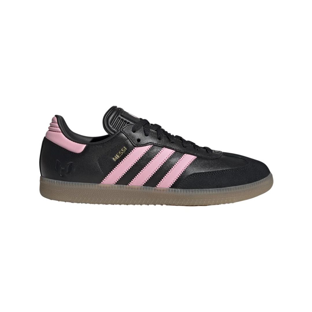 Tenis adidas Lionel Messi Originals Samba-Negro-Rosado