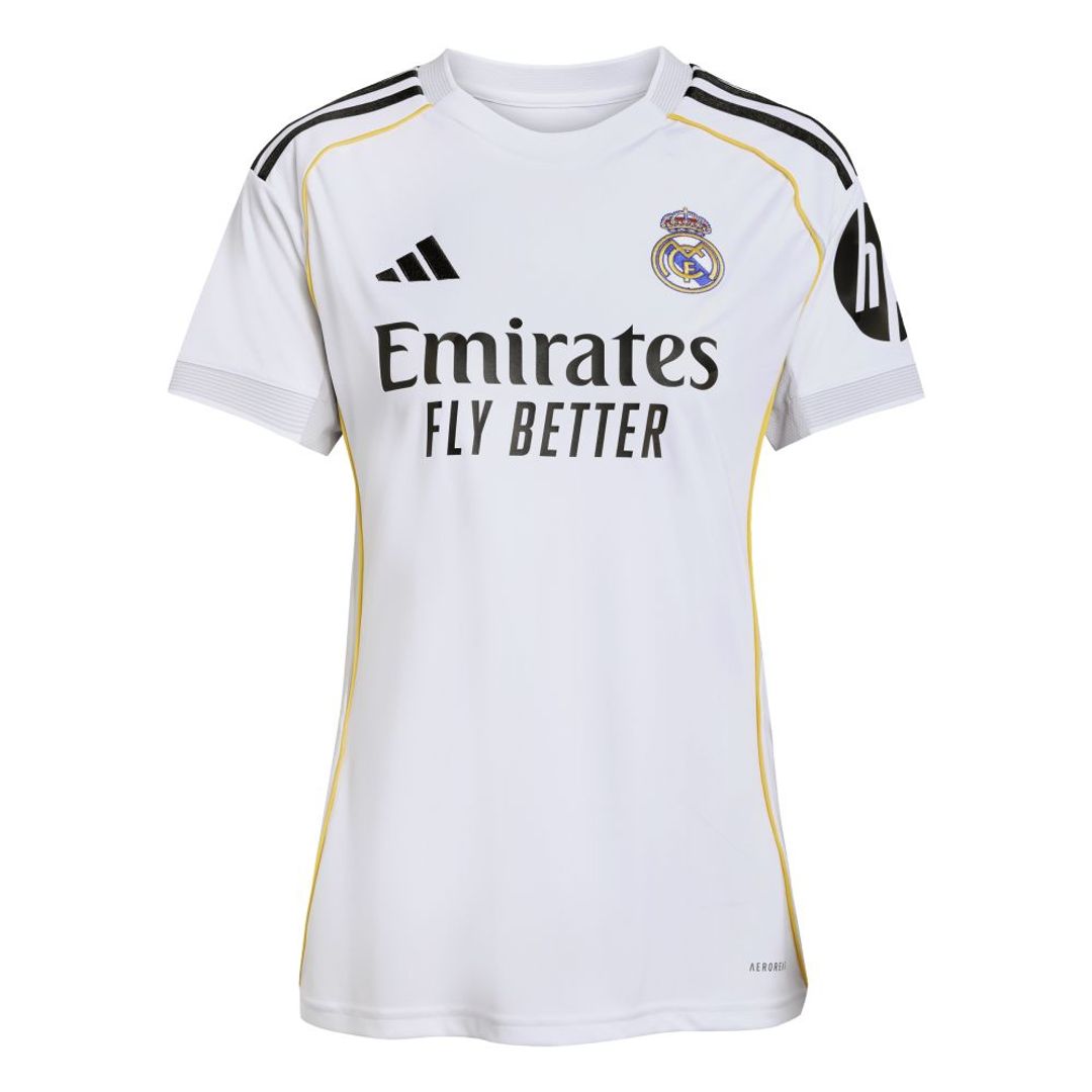 Camiseta Adidas Mujer Local Real Madrid 25/26 - Blanco