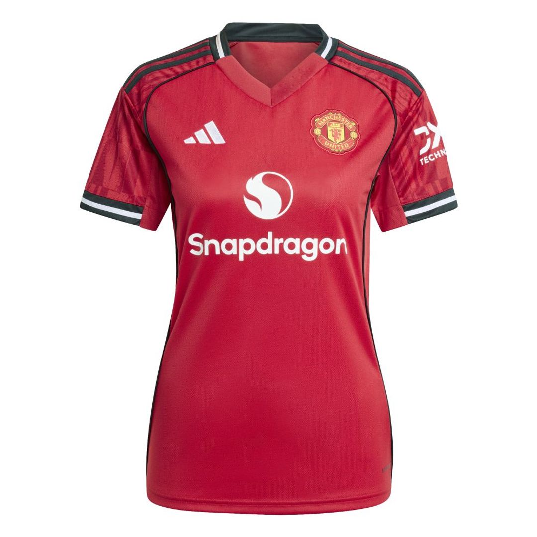 Camiseta adidas Mujer Local Manchester United 25/26 - Rojo