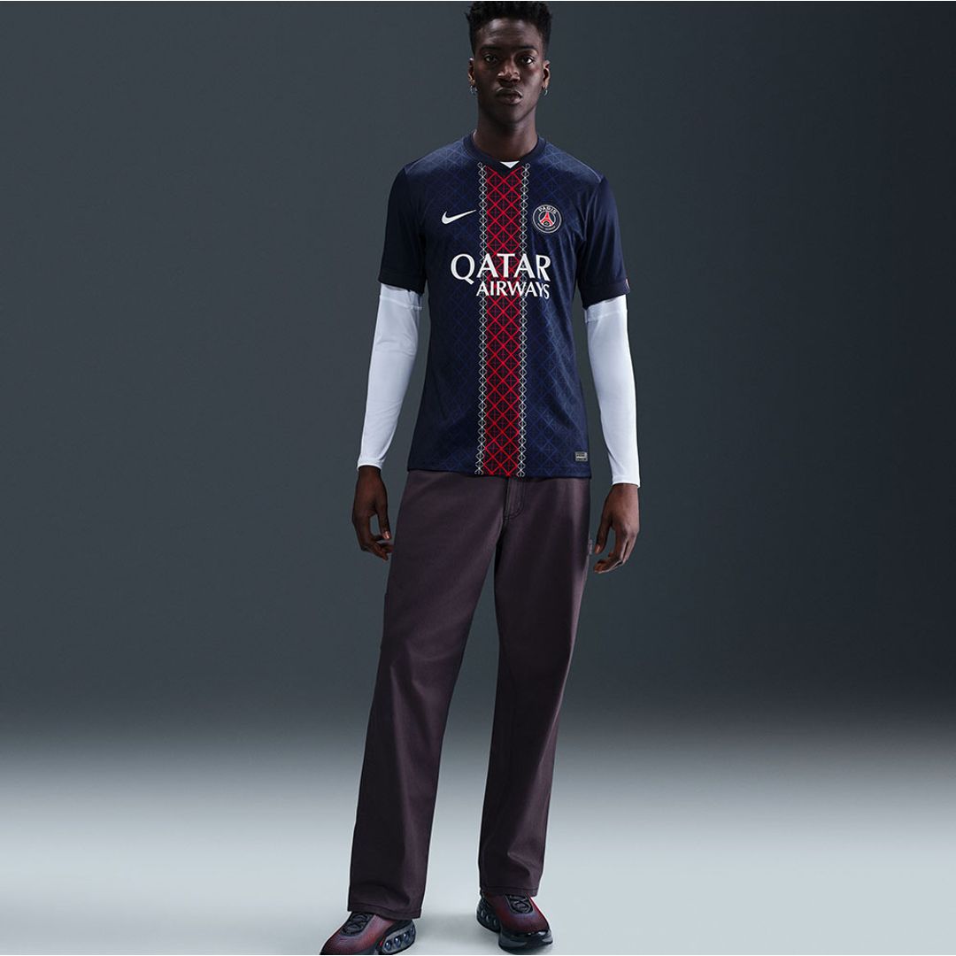 Camiseta Nike Hombre Local PSG 25/26 -Azul