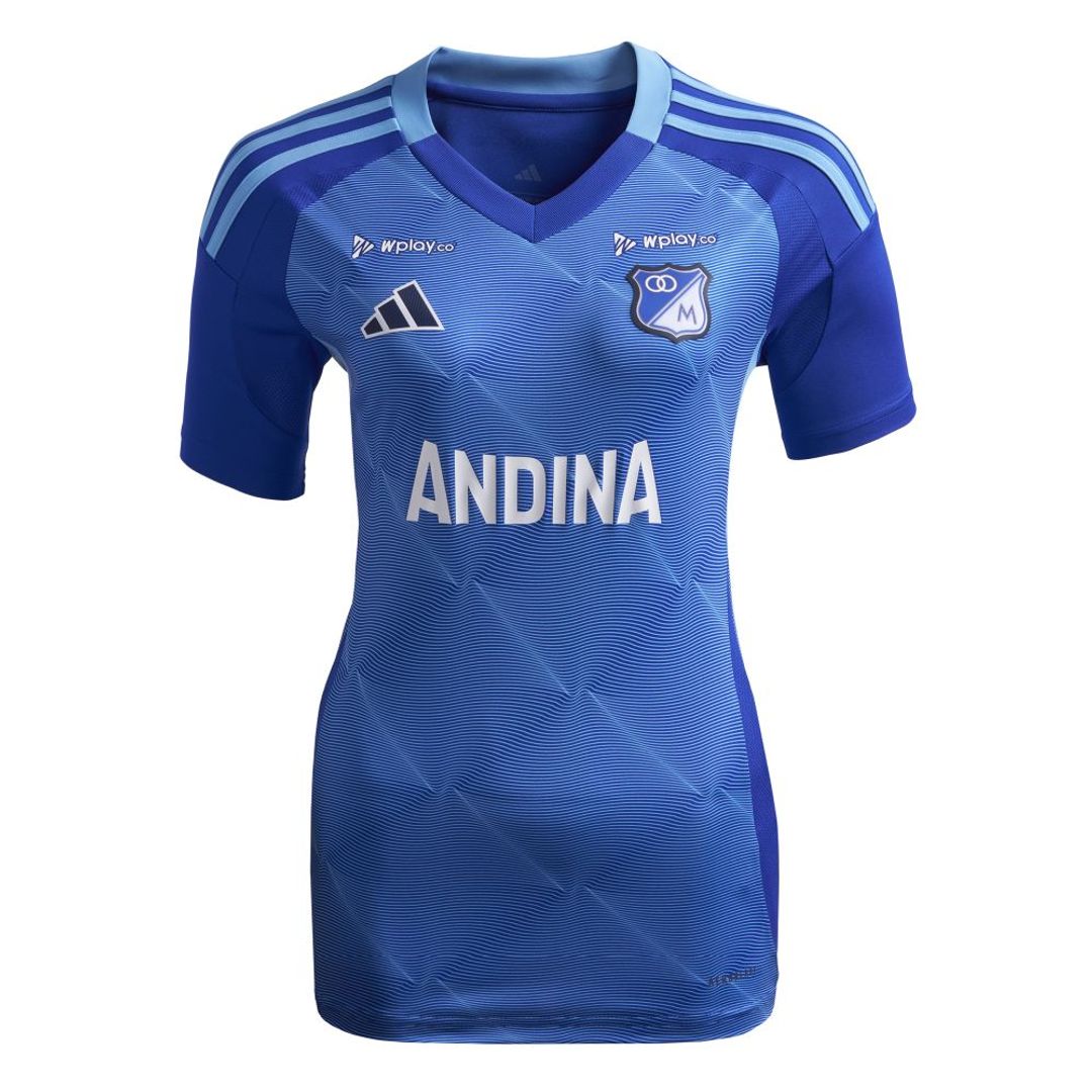 Camiseta adidas Mujer Local Millonarios FC 2025 - Azul