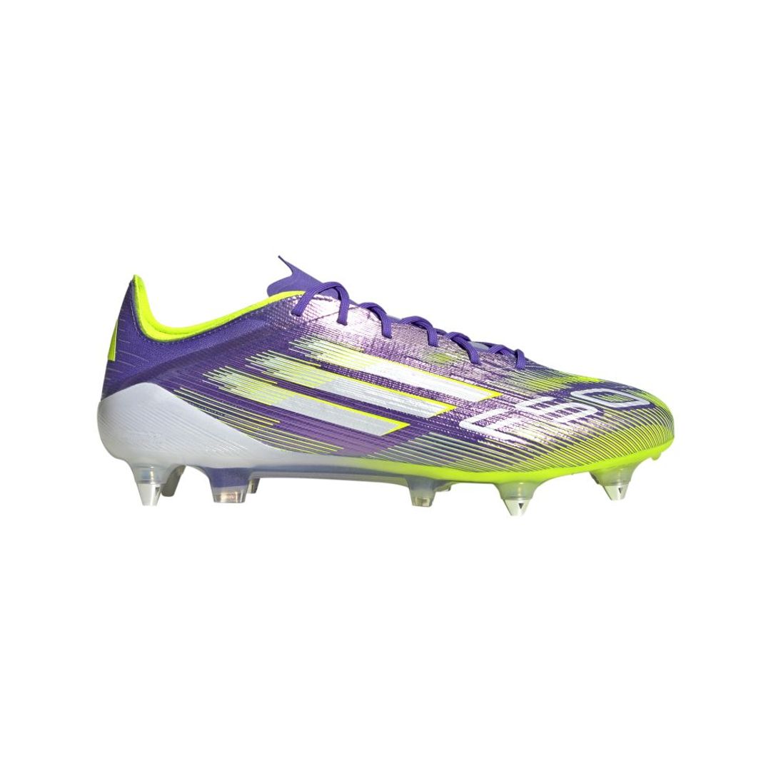 Guayos adidas Hombre F50 Elite SG - Morado-Verde