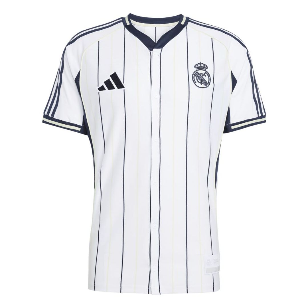 Camiseta adidas Hombre Real Madrid US Pack-Blanco-Azul