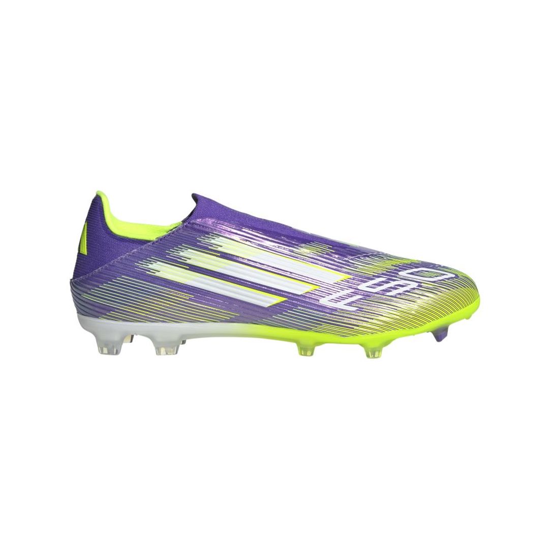 Guayos adidas Hombre F50 League LL FG/MG Morado-Verde