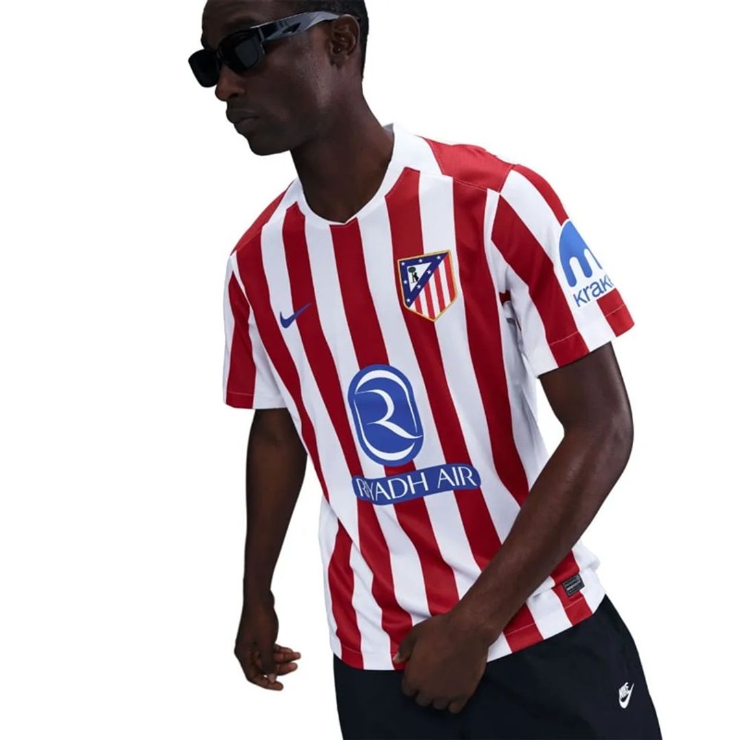 Camiseta Nike Hombre Atlético de Madrid 25/26 Local - Rojo - Blanco