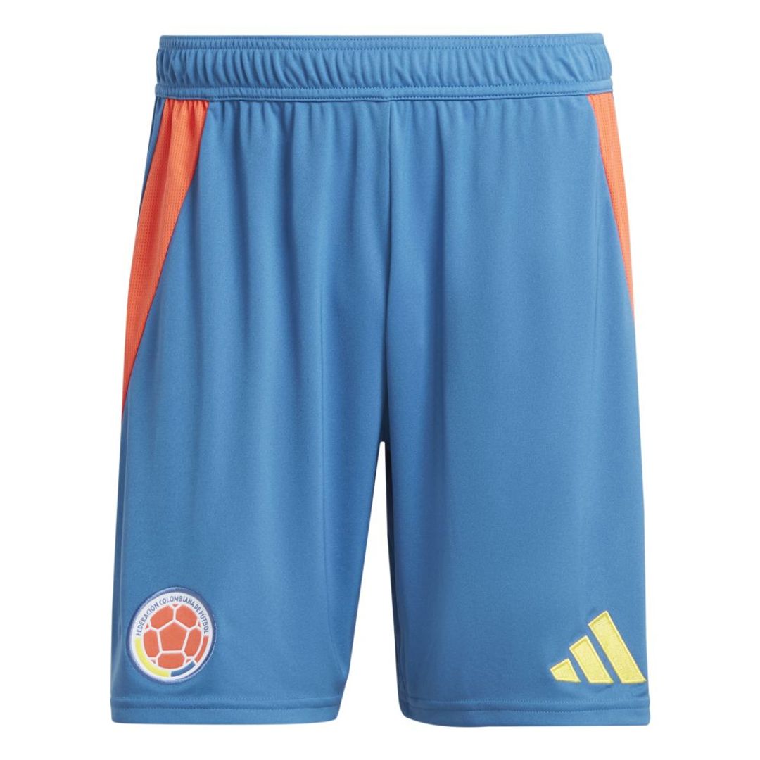 Pantaloneta adidas Hombre Local Selección Colombia 24 - Azul - Naranja