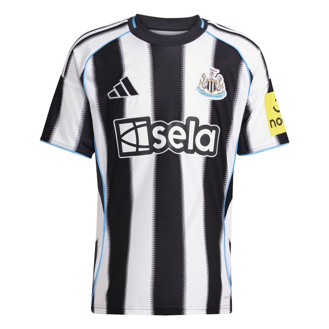 Camiseta adidas Hombre local Newcastle United FC 25/26 - Blanco - Negro