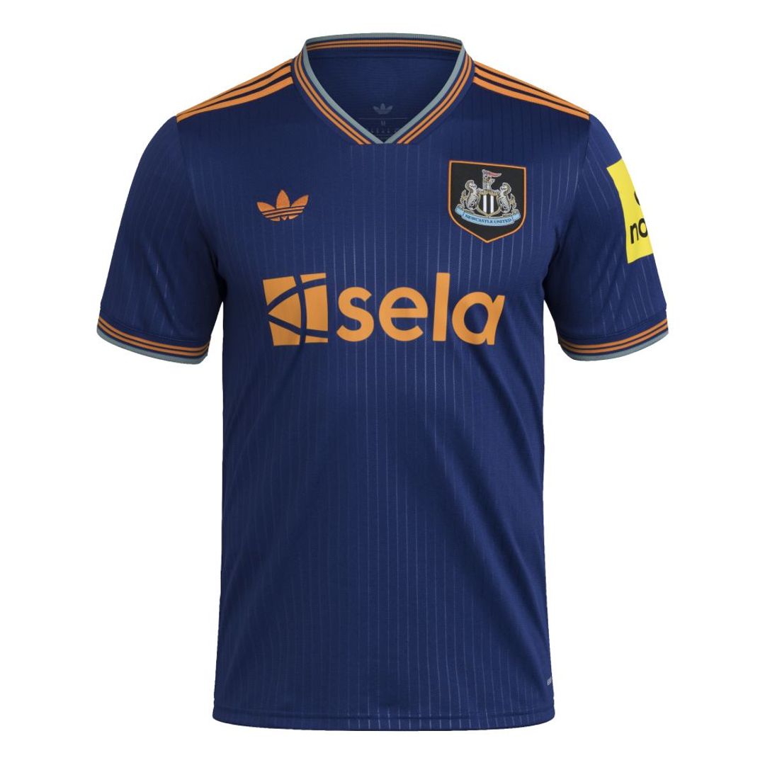 Camiseta adidas Hombre Newcastle United FC, Temporada 2025/2026 - Azul