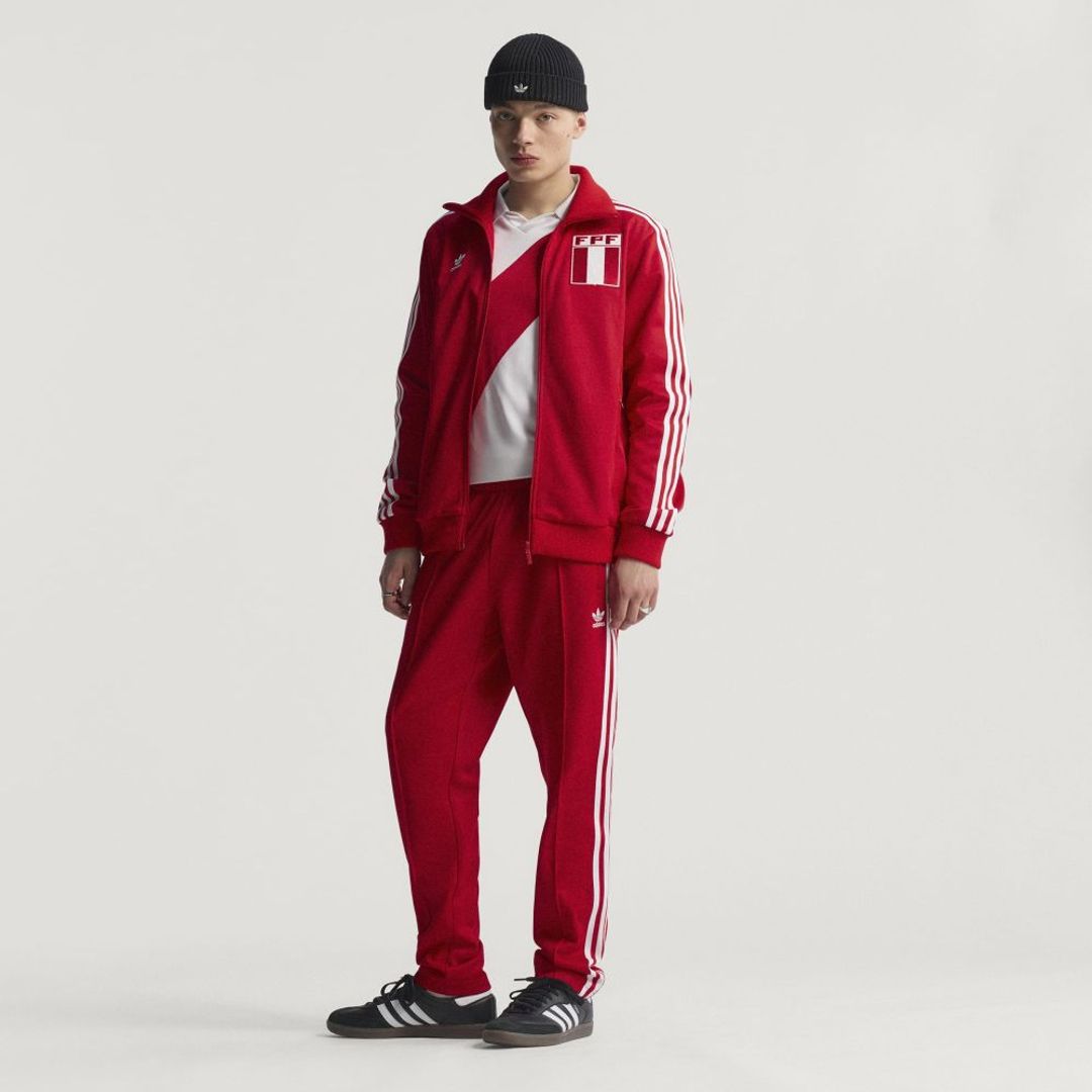 Chaqueta Adidas Hombre Perú - Rojo
