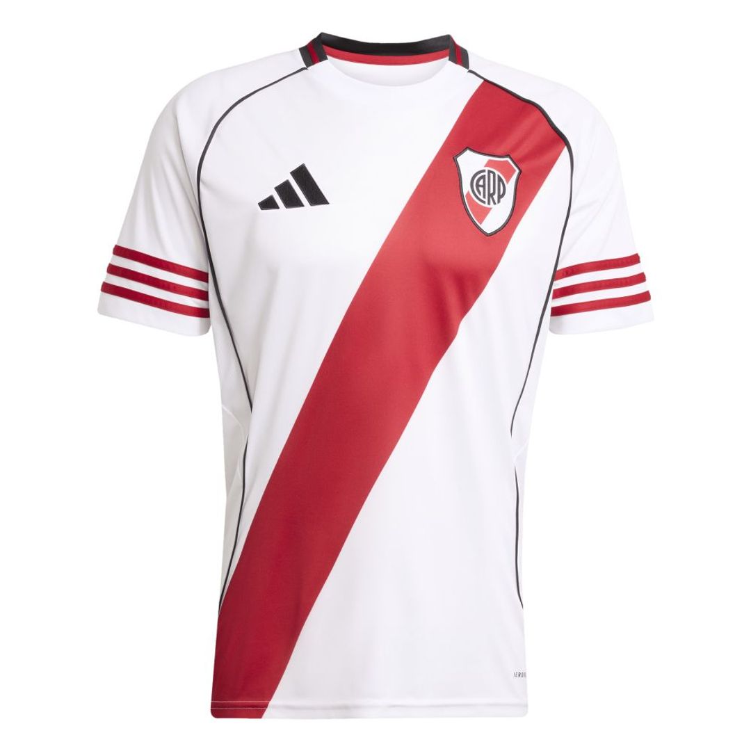 Camiseta adidas Hombre River Plate 25/26 local - Blanco - Rojo