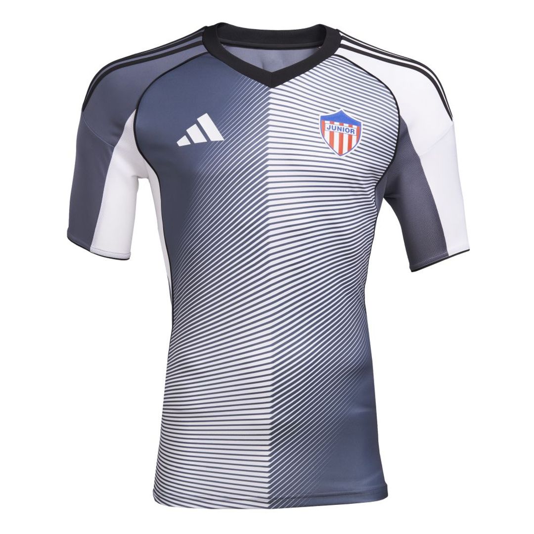 Camiseta adidas Hombre Visitante Junior FC 2025 - Gris - Blanco