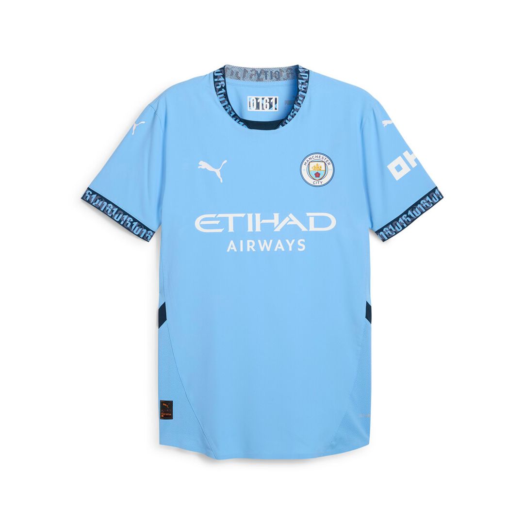 Camiseta Puma Hombre Local Del Manchester City 24/25- Azul