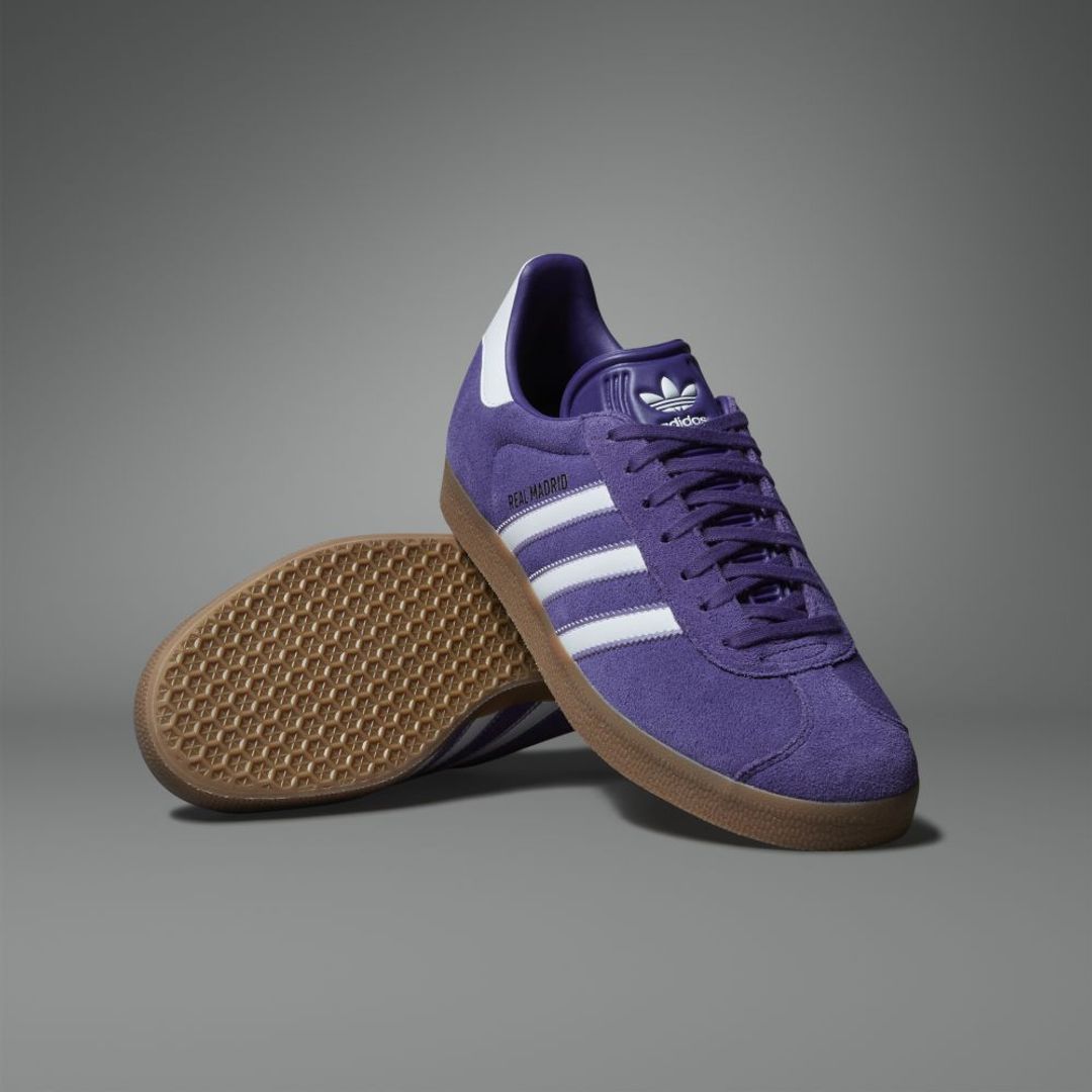 Tenis adidas Hombre Gazelle Real Madrid Terrace Icons - Morado