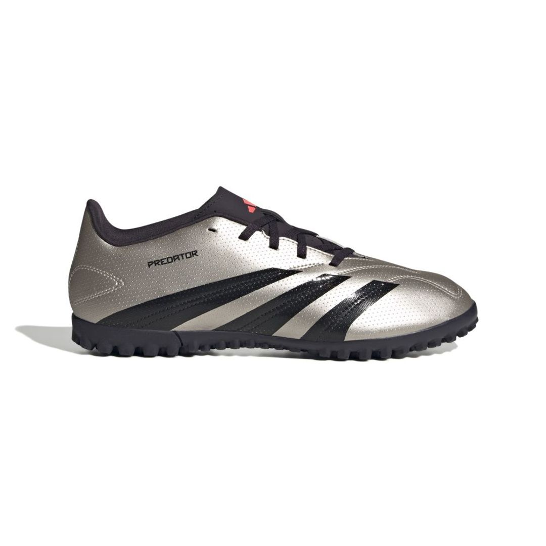 Guayos adidas Hombre Predator Club Pasto Sintetico - Gris-Negro