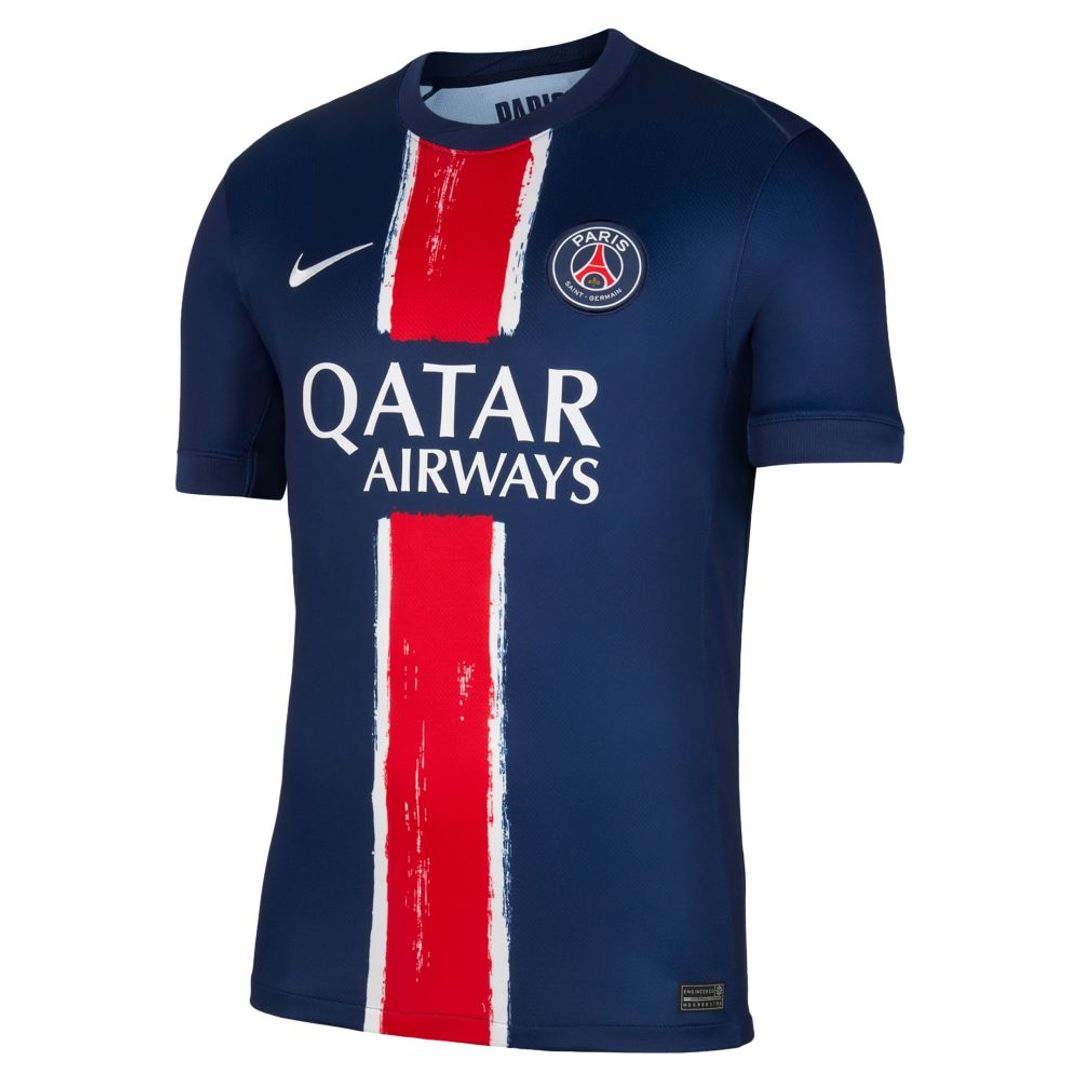Camiseta Nike Hombre Paris Saint-Germain M  Dri-Fit Jsy Ss Stad Hm - Azul