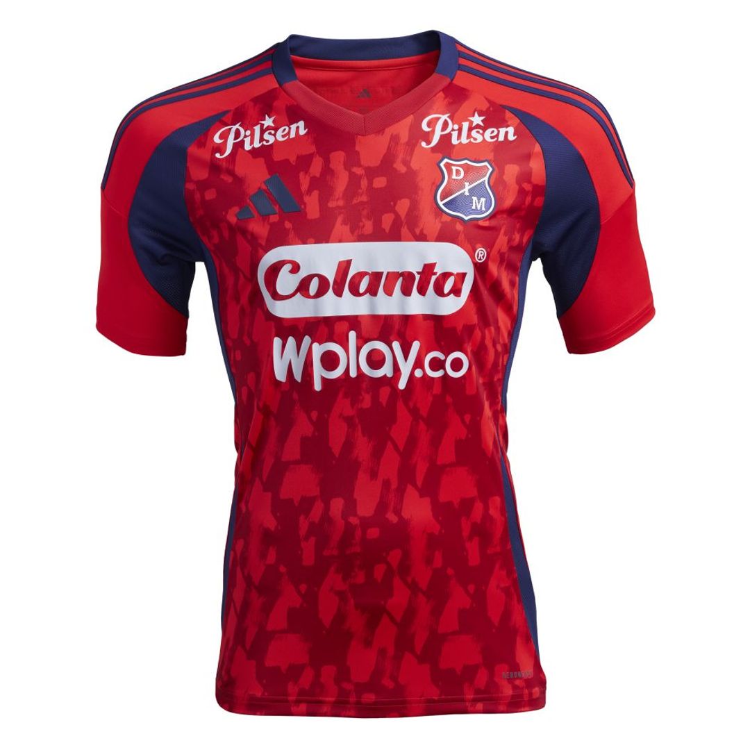 Camiseta adidas Hombre Local DIM 2025 - Rojo-Azul