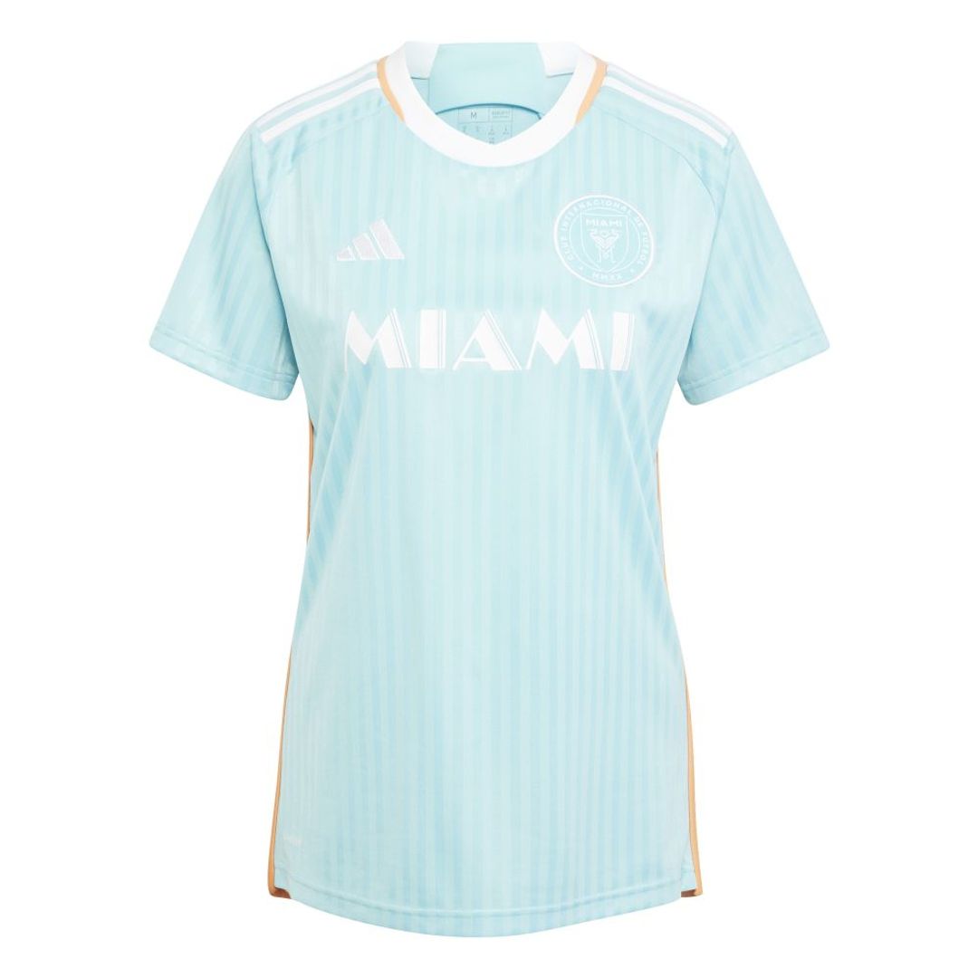Camiseta adidas Mujer Terder Uniforme Messi Inter Miami - Azul