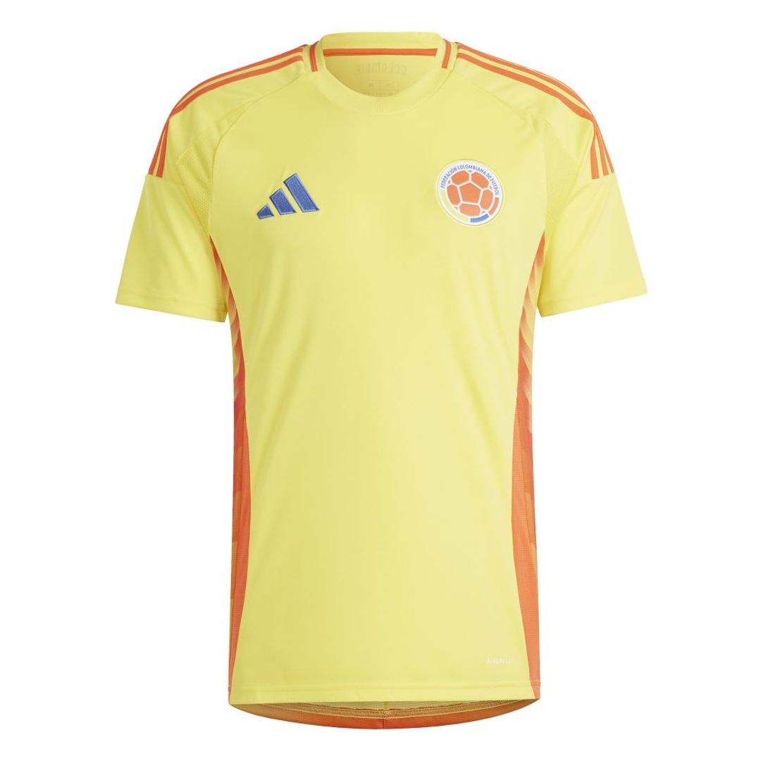 Camiseta adidas Hombre Local Selección Colombia 24 - Amarillo-Naranja