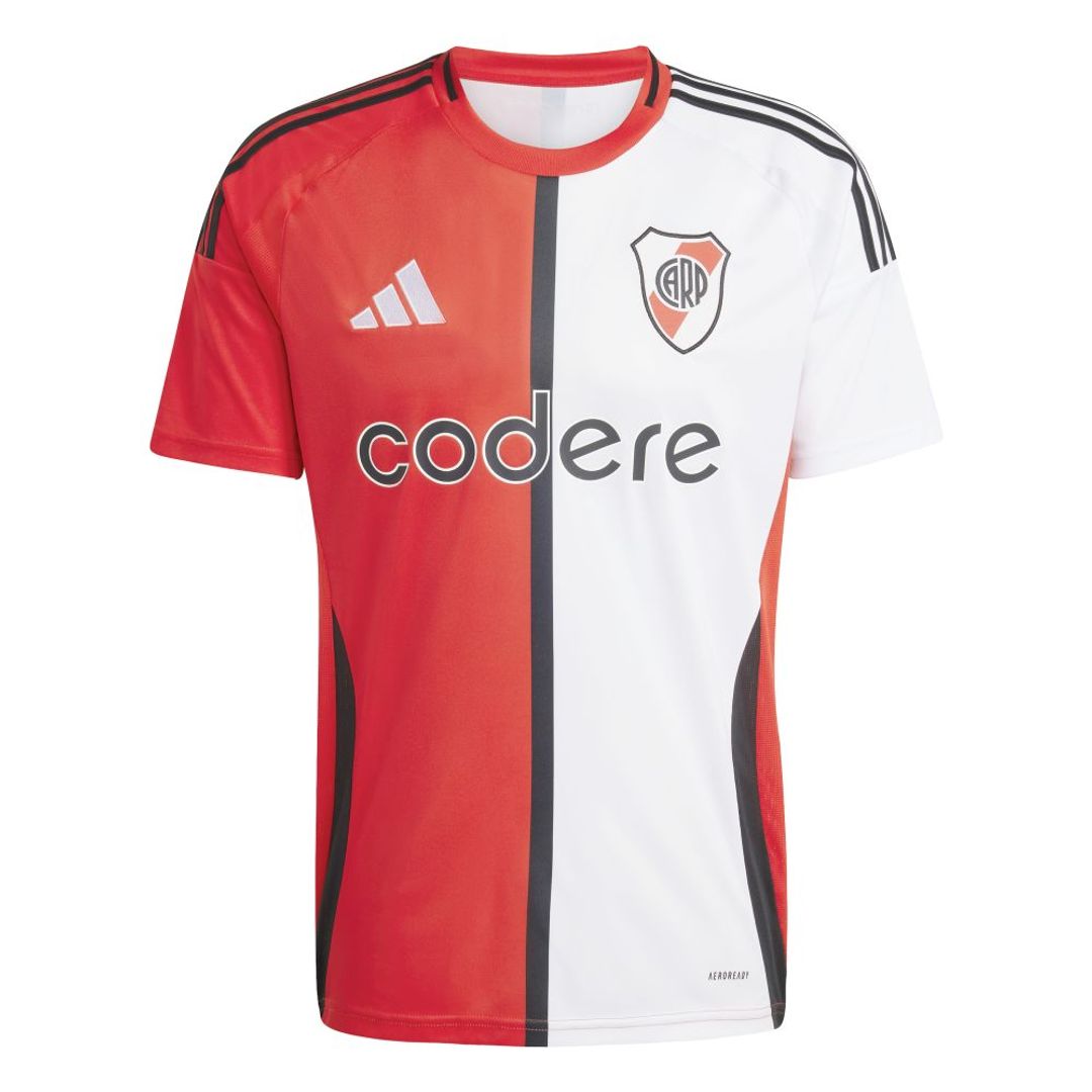 Camiseta adidas Hombre River Plate Tercera 24/25 -Blanco-Rojo