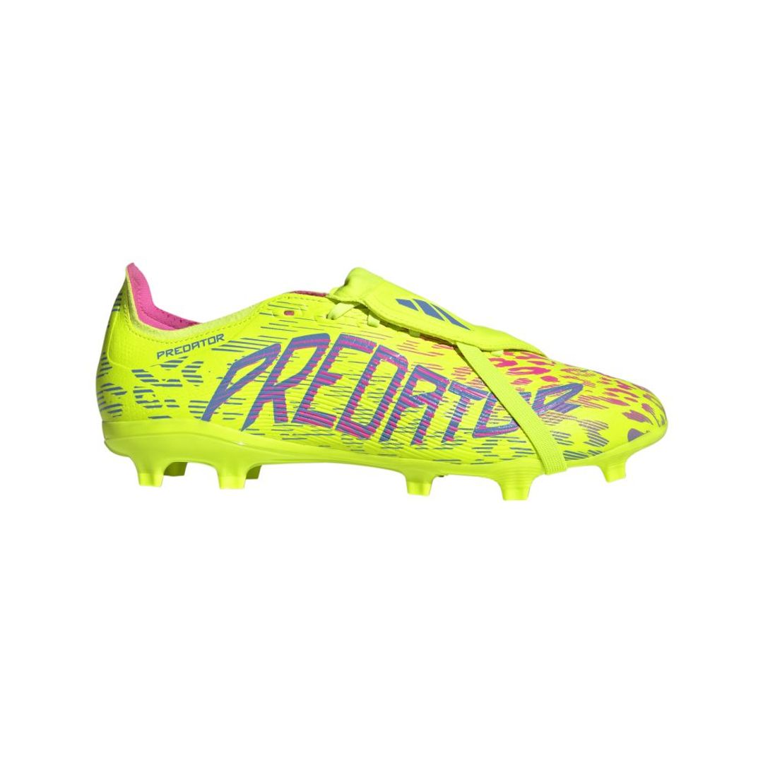 Guayos adidas Hombre Predator League Fold-over Tongue FG-MG - Amarillo-Multicolor