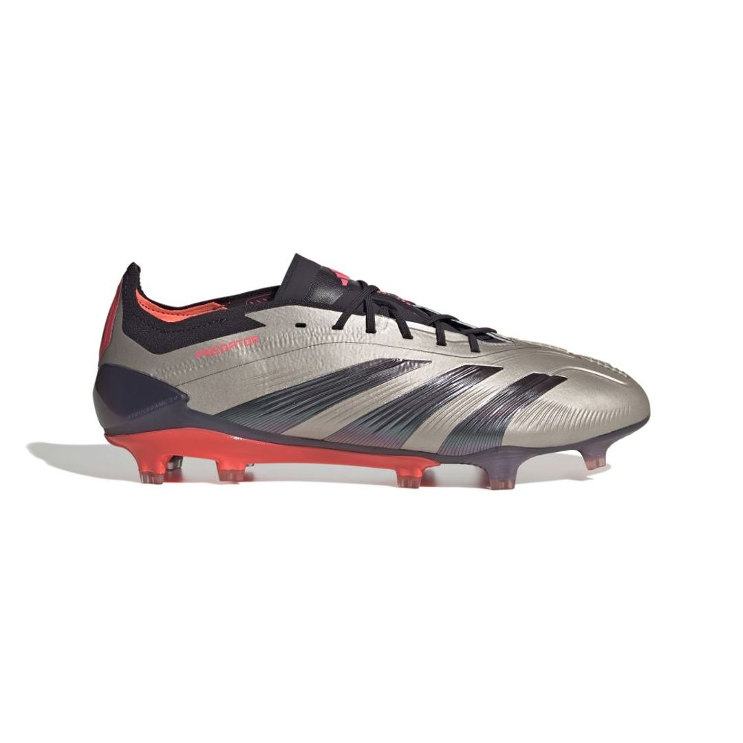 Guayos adidas Hombre Predator Elite Terreno Firme - Gris-Negro