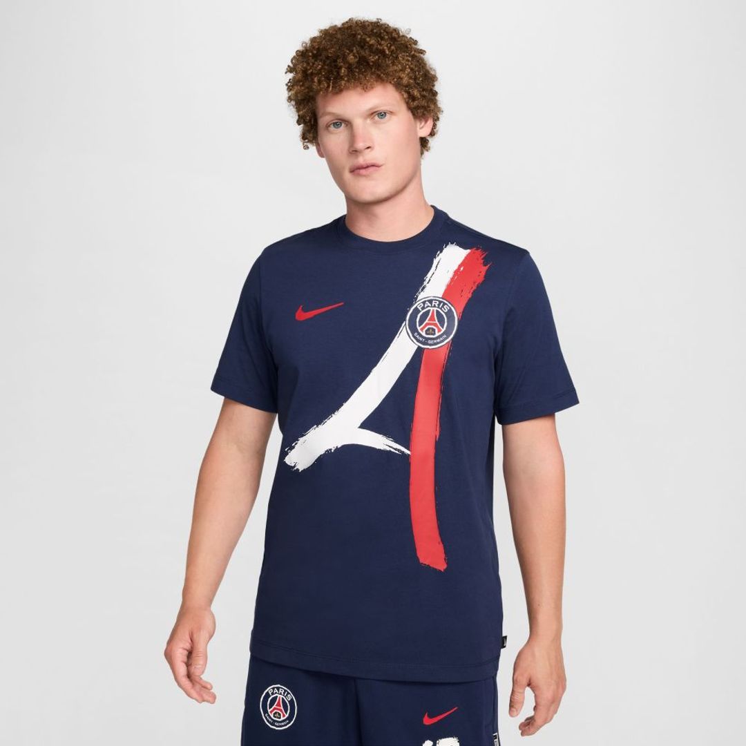 Camiseta Nike Hombre Paris Saint-Germain M  Iconic Aw  - Azul