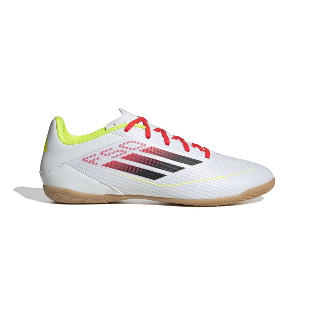 Guayos adidas F50 Club Cancha Cubierta- Blanco