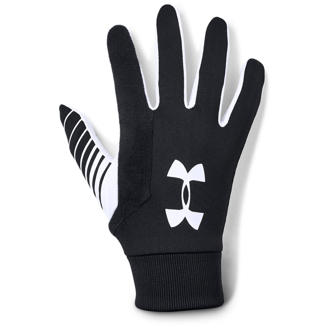 Guantes Under Armour Hombre Field Players Gl - Negro-Blanco