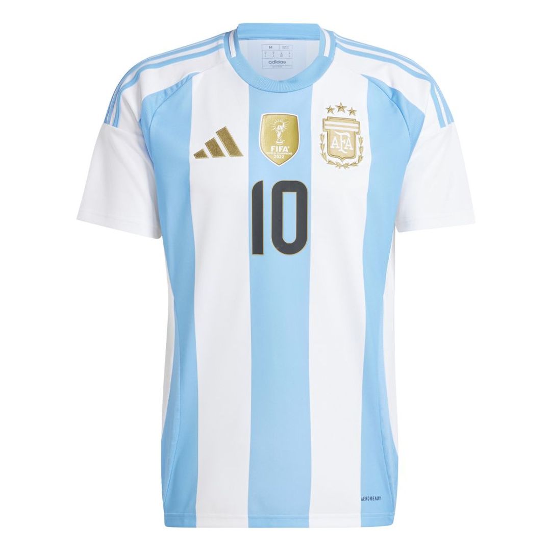 Camiseta adidas Hombre Uniforme Local Argentina 24 Messi - Azul-Blanco