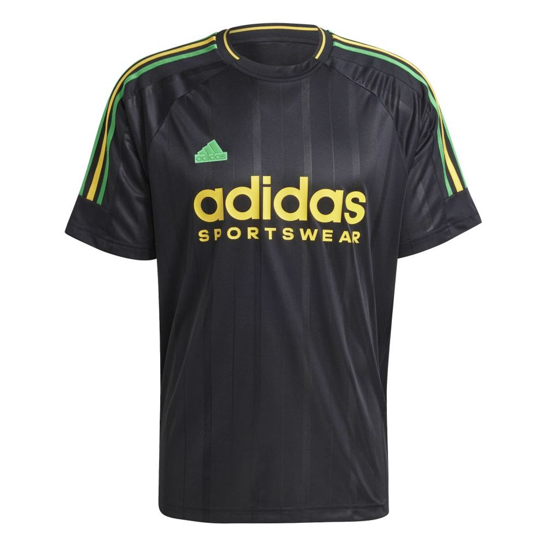Camiseta adidas Hombre M Tiro Ntpk Tee - Negro-Verde