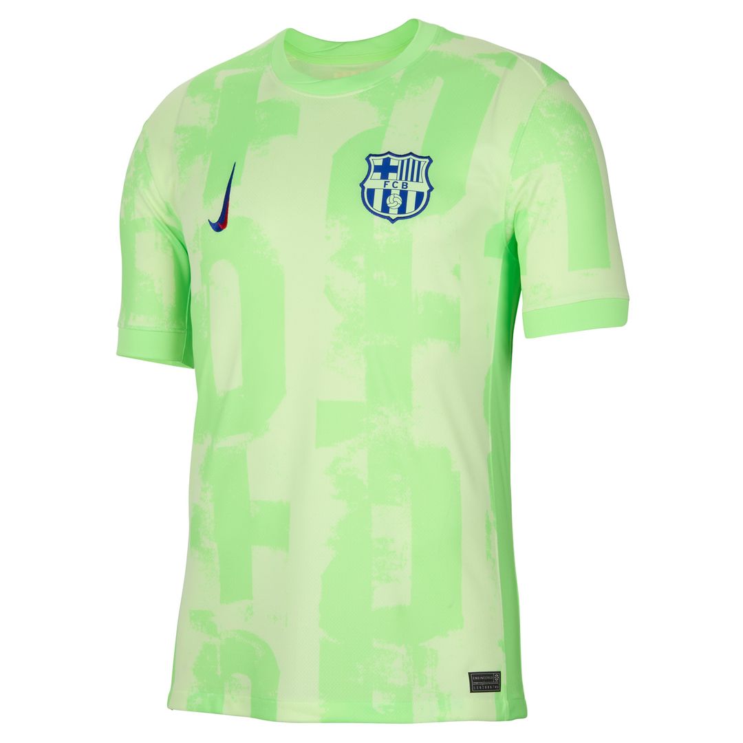 Camiseta Nike Hombre Tercera Equipacion Stadium FC Barcelona 2024/25 - Verde