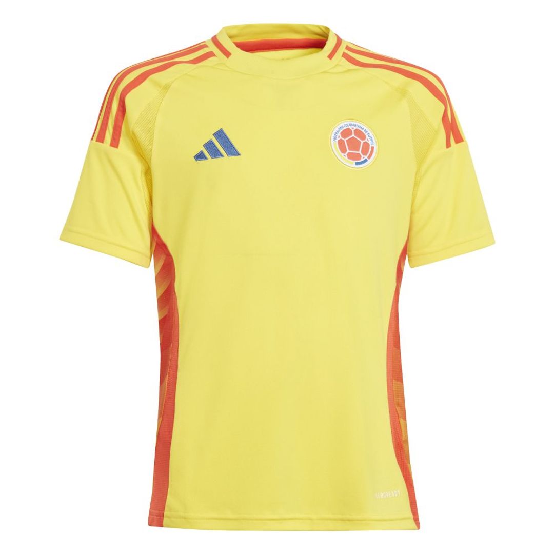 Camiseta adidas Niño Primera Equipacion Colombia 24 - Amarillo-Naranja