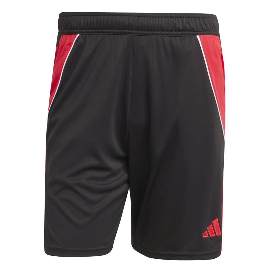 Pantaloneta adidas Hombre Entrenamiento Tiro 24-Negro-Rojo