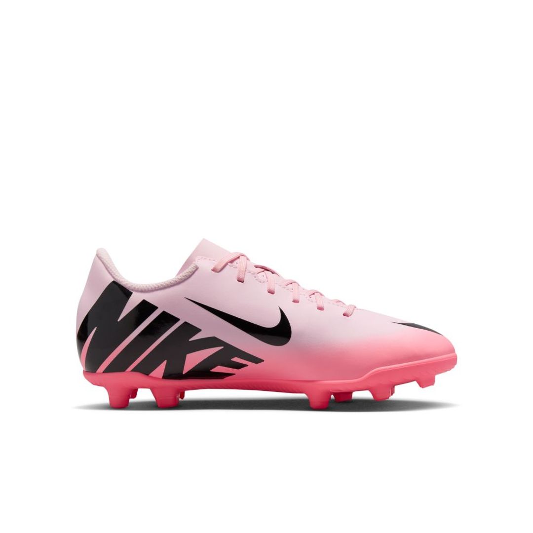 Guayos Nike Kids Jr Vapor 15 Club Fg/Mg - Rosa-Negro