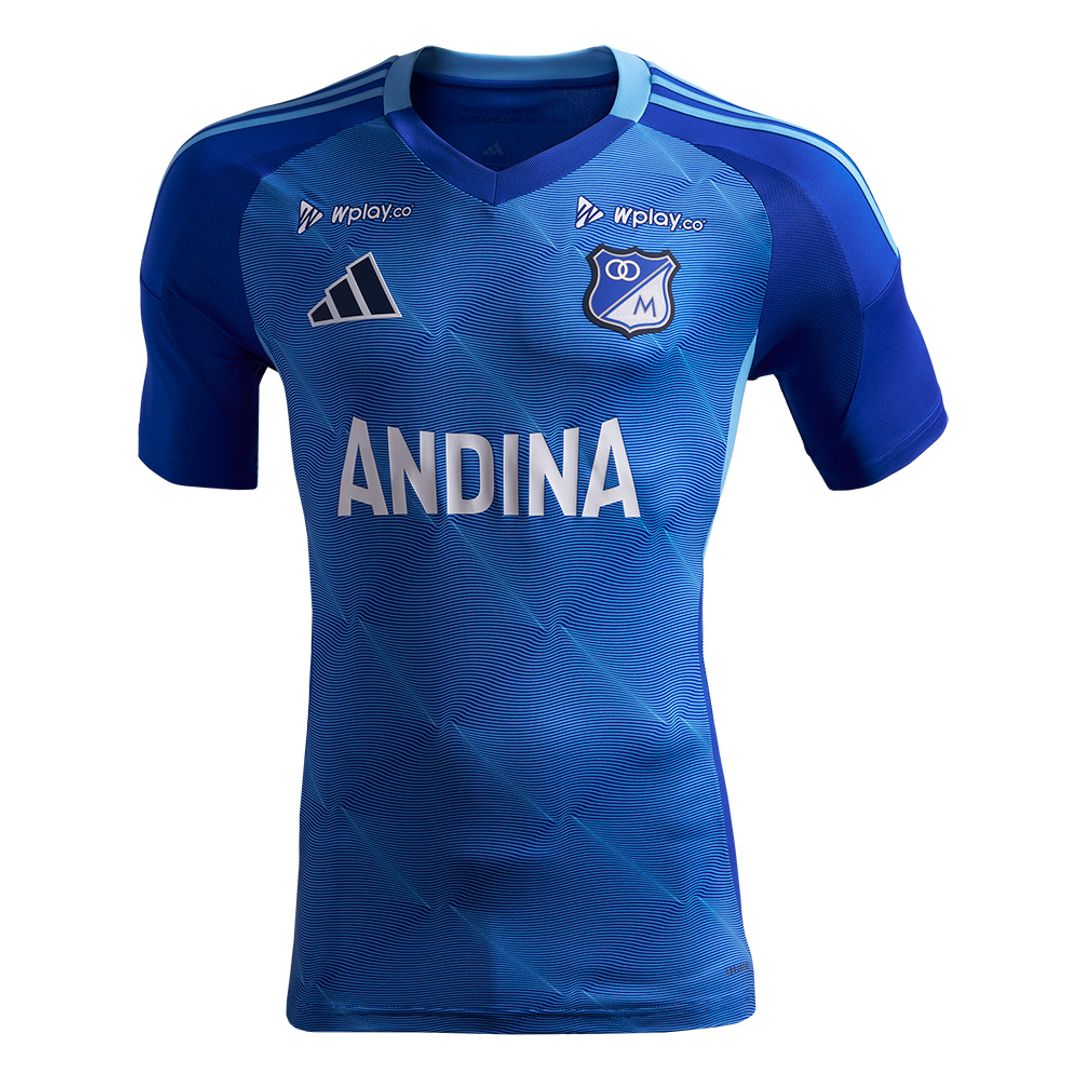 Camiseta adidas Hombre Millonarios FC 25 Promo Local - Azul