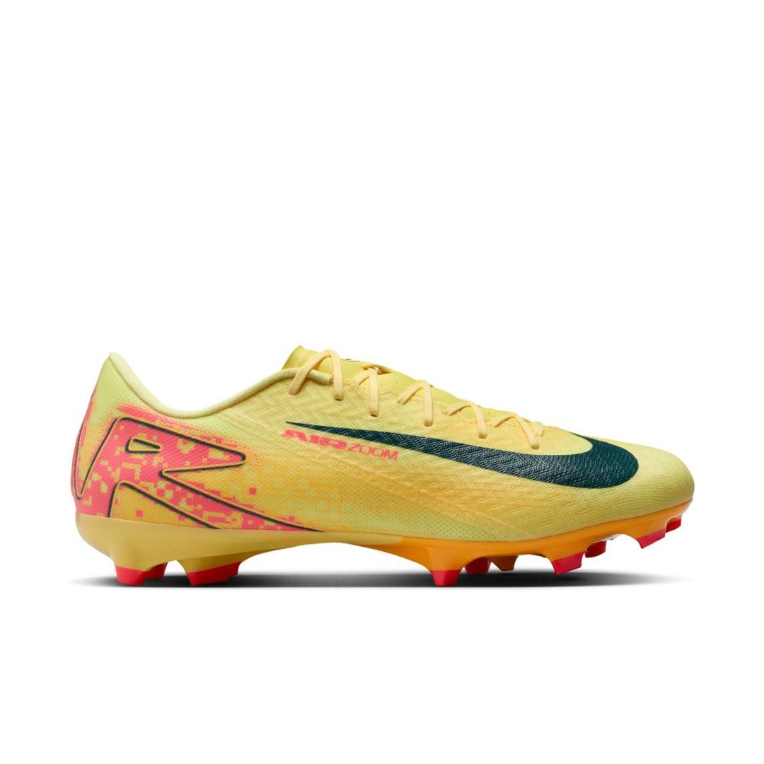 Guayos Nike Hombre Zoom Vapor 16 Academy Kylian Mbappé Fg/Mg - Amarillo-Rosado