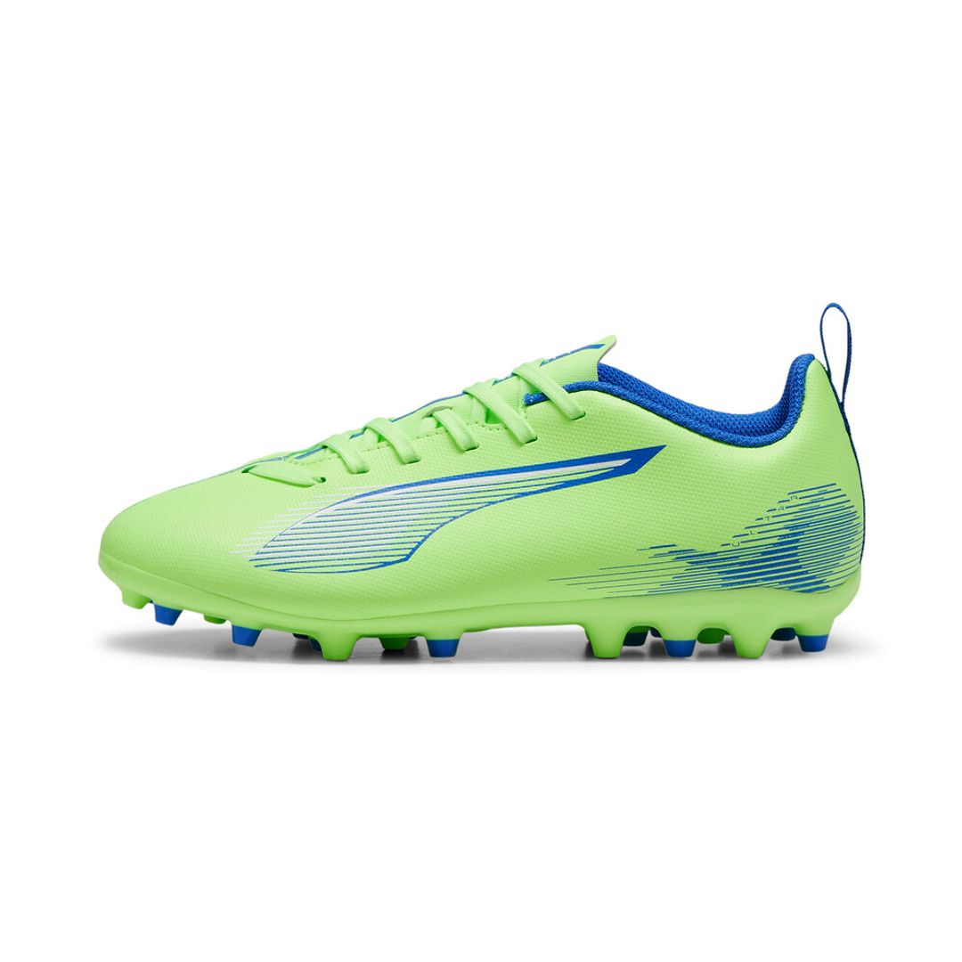 Guayos Puma Kids Ultra 5 Play Mg Lights Out- Verde-Azul