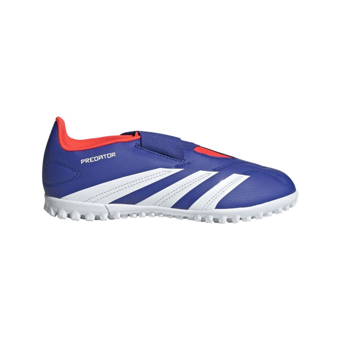 Guayos adidas Kids Predator Club Cierre por Contacto Pasto Sintético-Azul-Rojo