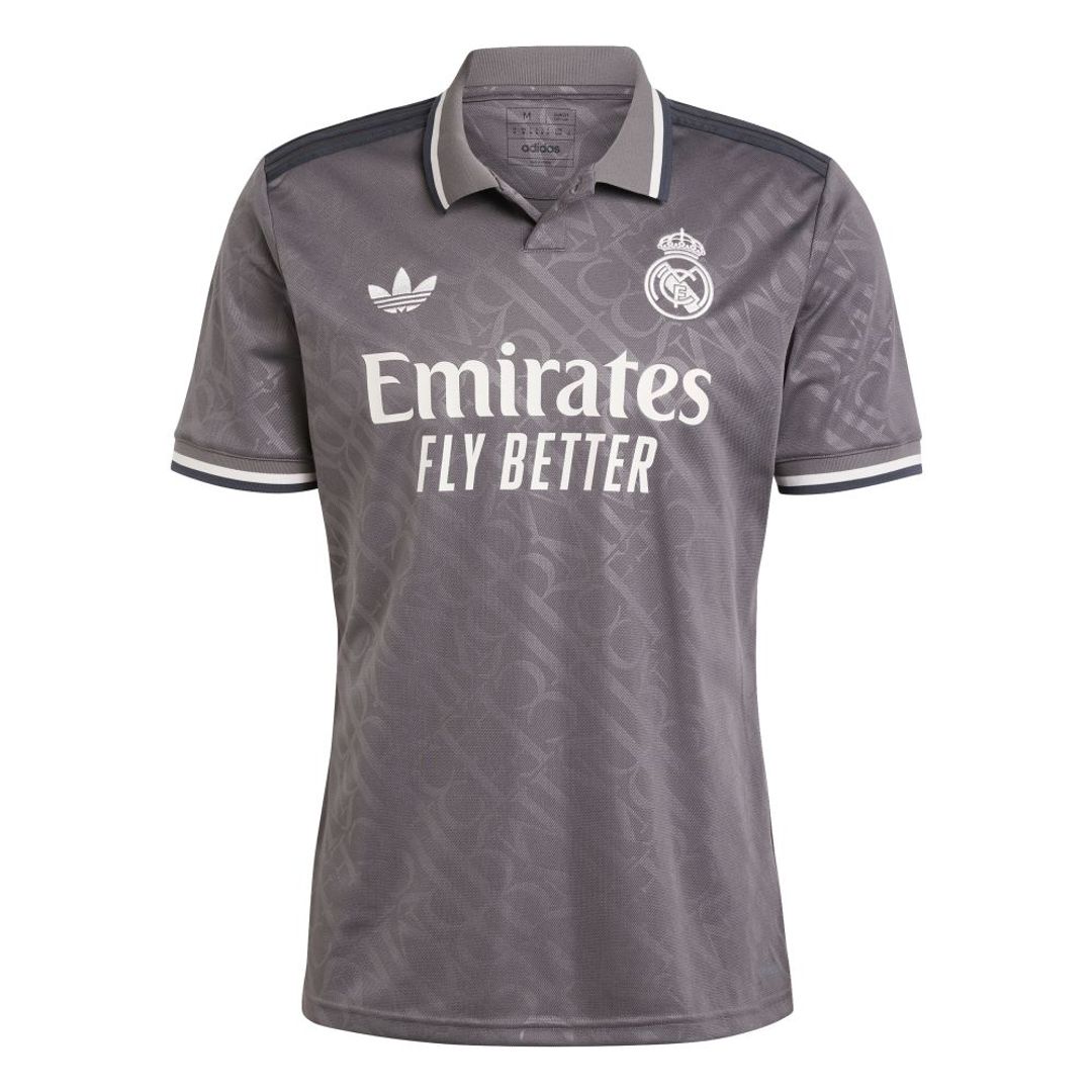 Camiseta adidas Hombre Tercer Uniforme Real Madrid 24/25 - Gris