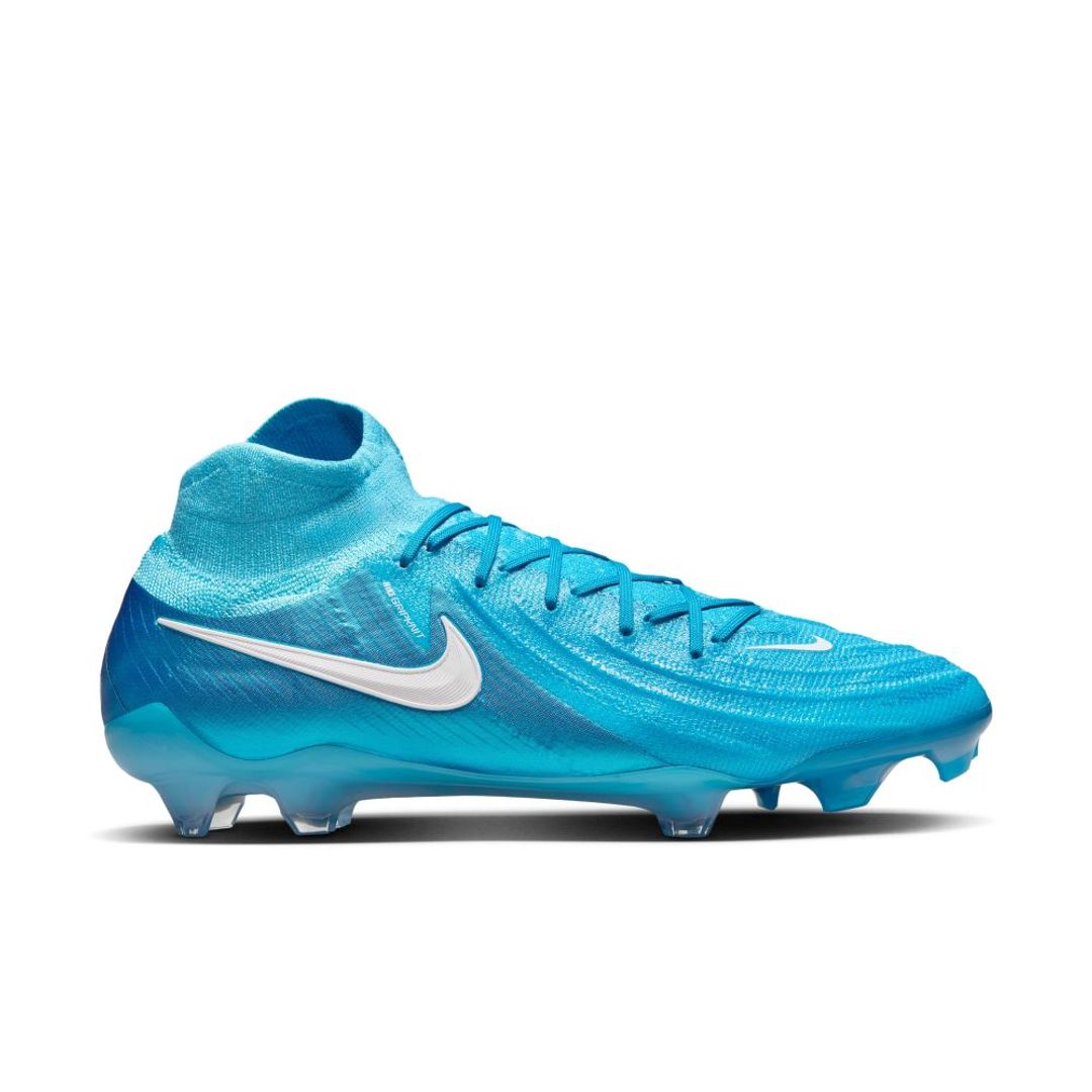 Guayos Nike Hombre Phantom Luna II Elite Fg - Azul-Blanco