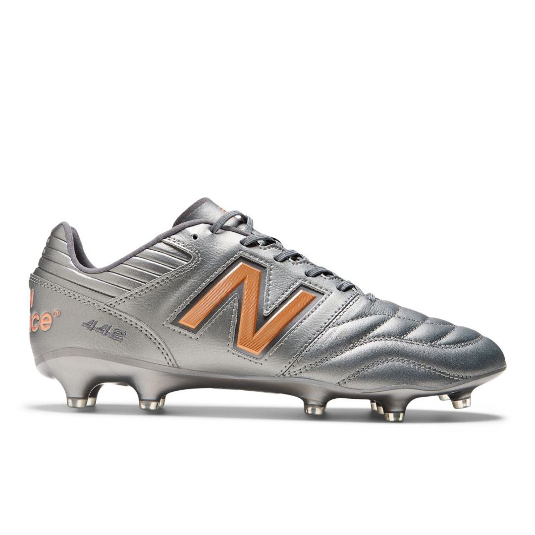 Guayos New Balance Hombre 442 V2 Pro Fg- Plateado