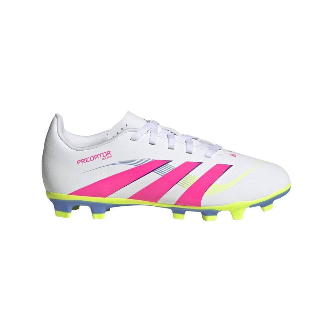 Guayos adidas Kids Predator Club Terreno Firme/Multisuperficie-Blanco-Rosado