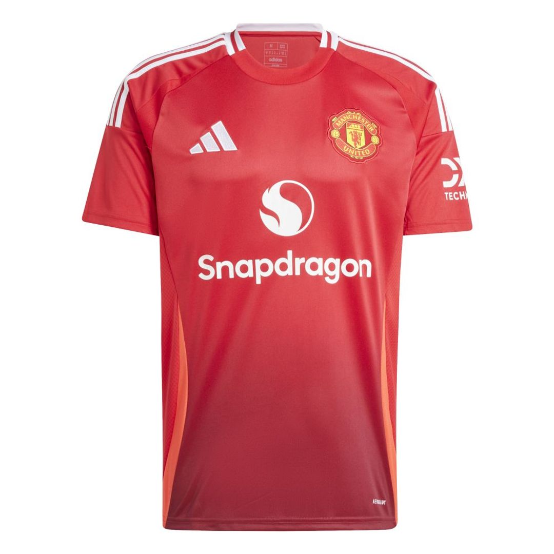 Camiseta adidas Hombre Local Manchester United 24/25 - Rojo